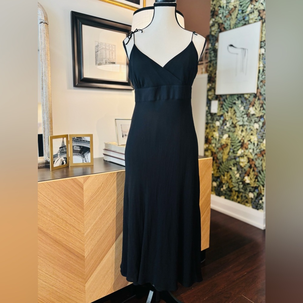 J.Crew 100% Silk MIDI Dress sz 10 - Picture 3 of 11